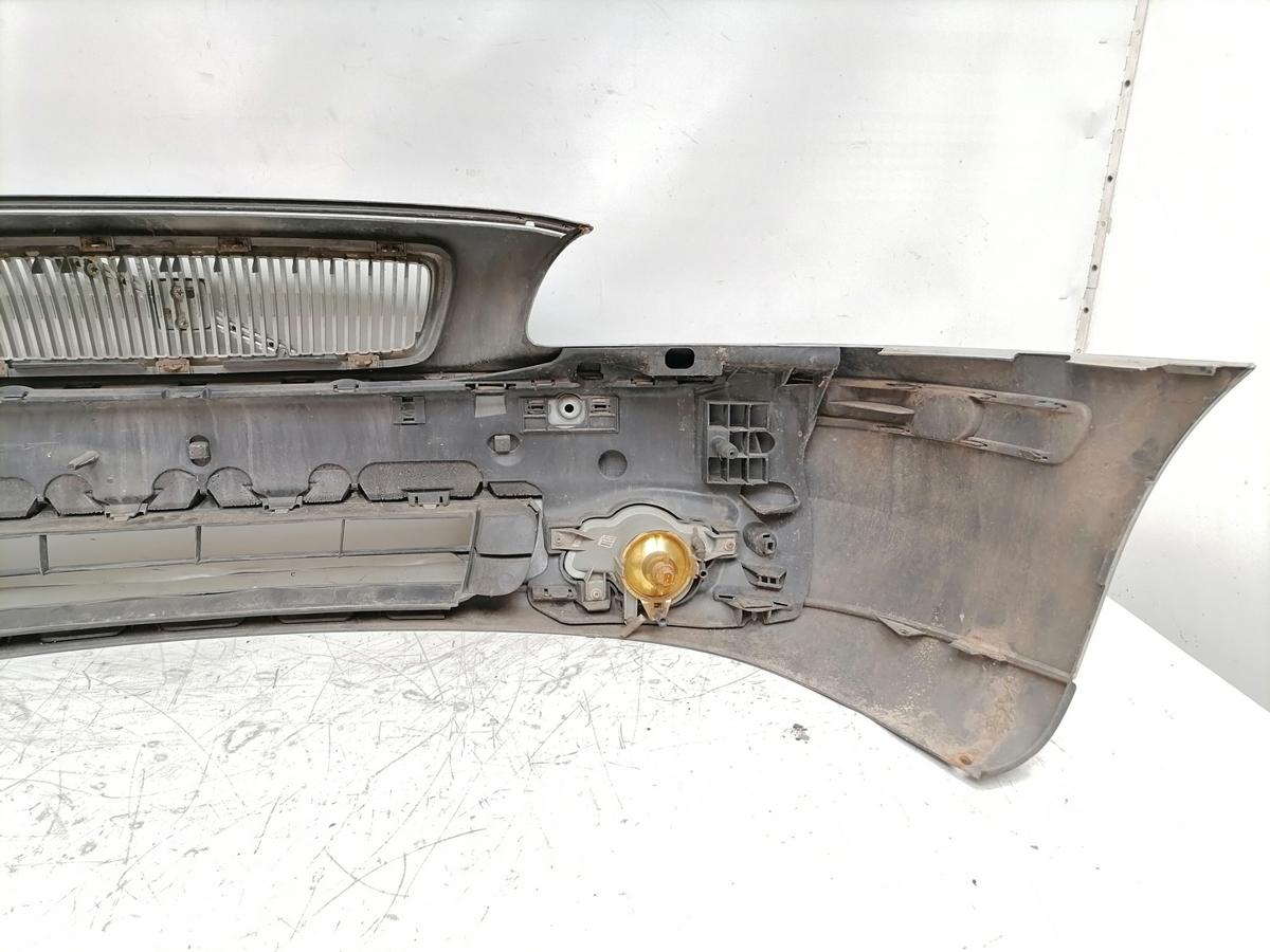 Volvo V70 2 original Sto&szlig;stange Stossf&auml;nger vorn 42600 Silber Bj.2000